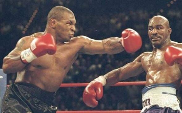 Mike Tyson vs. Evander Holyfield.