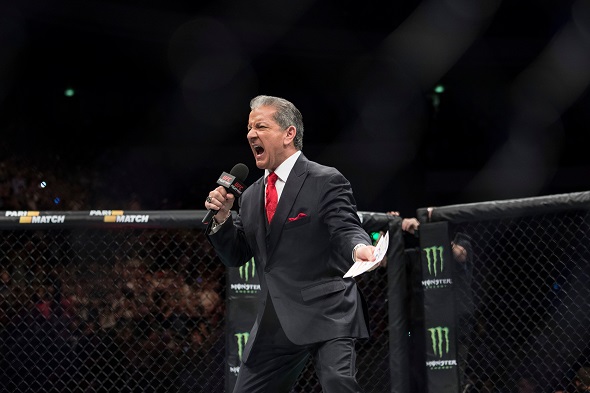 Uvádzač Bruce Buffer - UFC