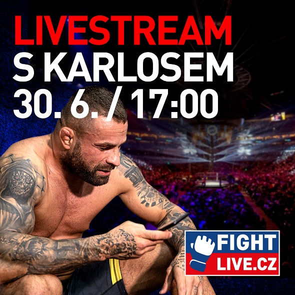 Karlos Vémola - livestream FightLive