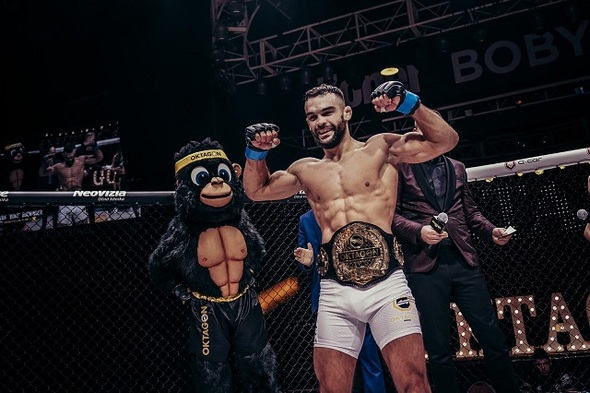 Ivan Buchinger - šampión ľahkej váhy Oktagon MMA