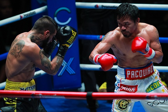 Manny Pacquiao v akcii