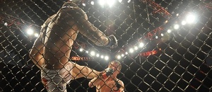 UFC - súboj pri klietke. UFC - súboj pri klietke.