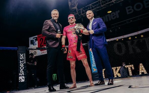 David Kozma s Ondřejom Novotným a Pavlom Nerudom - Oktagon MMA