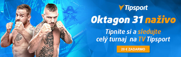 Sledujte Oktagon 31 naživo na TV Tipsport!