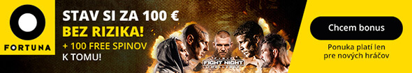 Stavte si na Fight Night Challenge 2 bez rizika až za 100 eur!