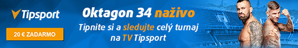 Sledujte Oktagon 34 naživo na TV Tipsport!