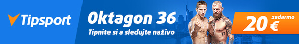 Sledujte a tipujte Oktagon 36 na Tipsporte!