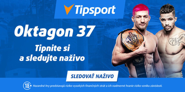 Stavte si a sledujte Oktagon 37 naživo na Tipsporte!