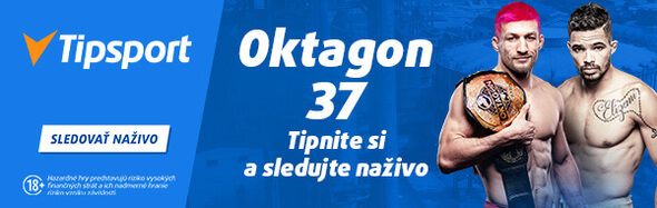 Tipnite si a sledujte naživo Oktagon 37 na Tipsporte!