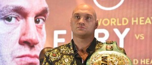 Tyson Fury s opaskom WBC.