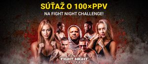 Fortuna: Súťaž o 100 PPV na Fight Night Challenge 3