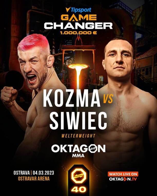 David Kozma vs. Lukasz Siwiec (Oktagon 40)