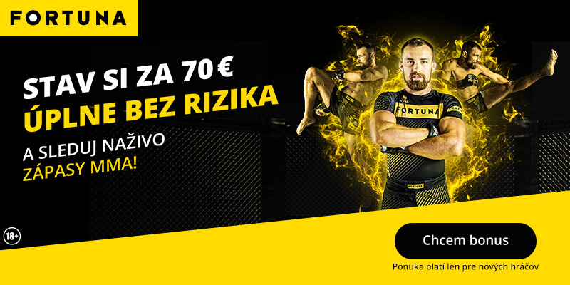 Stavte si až za 70 eur bez rizika a sledujte UFC 286 naživo!