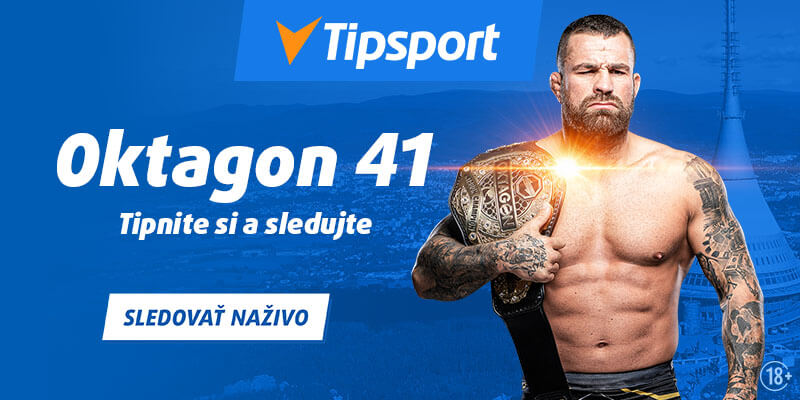 Tipnite si a sledujte Oktagon 41 naživo na Tipsporte!