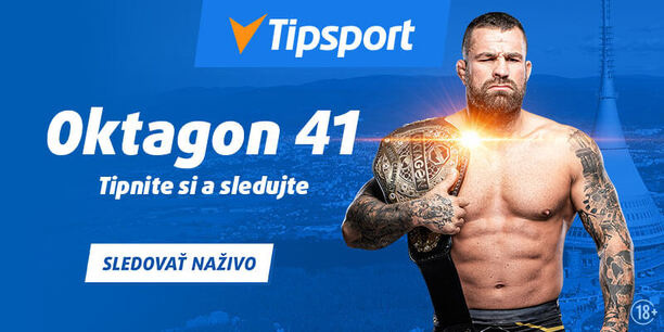 Tipnite si a sledujte Oktagon 41 naživo na Tipsporte!