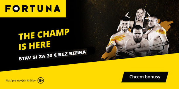 Stavte si na Clash of the Stars 5 celkom bez rizika až za 30 eur vo Fortune!