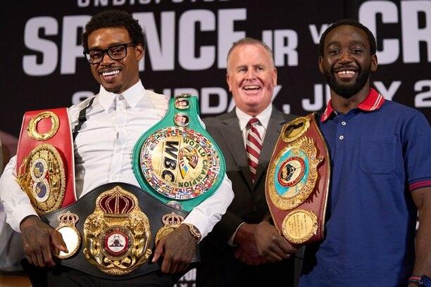 Errol Spence Jr. a Terence Crawford