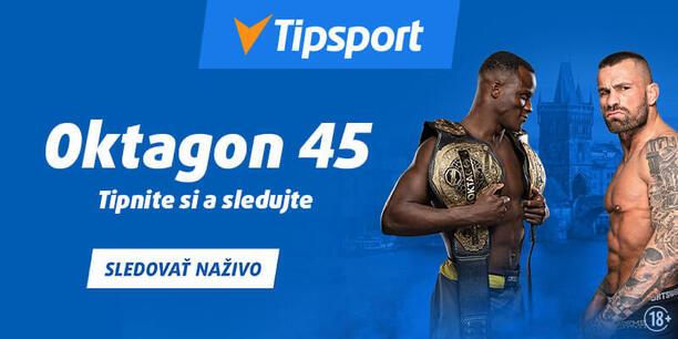 Sledujte Oktagon 45: Štvanice naživo na TV Tipsport!