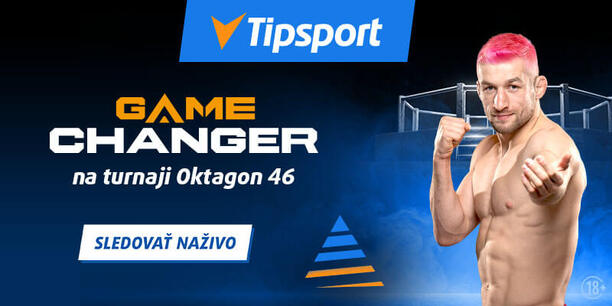 Stavte si a sledujte Oktagon 46: GameChanger na TV Tipsport!