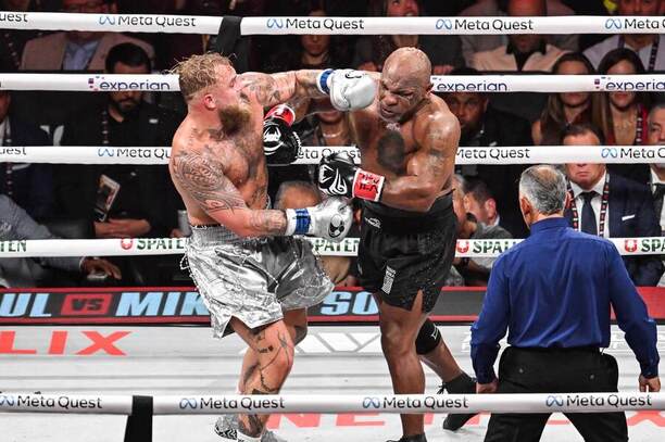 Tyson vs Paul dnes
