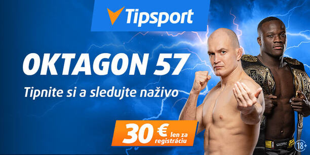 Tipujte a sledujte Oktagon 57 na Tipsporte!