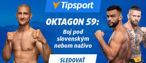 Sledujte Oktagon 59 naživo na TV Tipsport! Sledujte Oktagon 59 naživo na TV Tipsport!