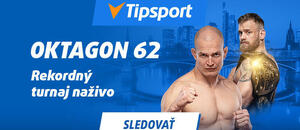 Sledujte Oktagon 62 naživo na TV Tipsport! Sledujte Oktagon 62 naživo na TV Tipsport!
