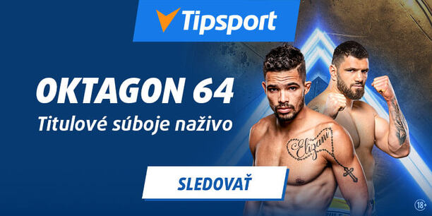 Oktagon 64: Titulové súboje naživo na Tipsporte!