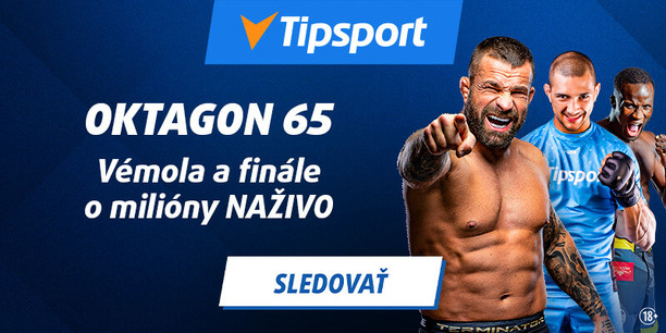 Sledujte Oktagon 65 naživo na Tipsport TV!