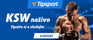 Tipujte a sledujte KSW naživo na Tipsport TV!
