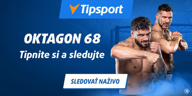 Tipnite si a sledujte Oktagon 68 naživo v Tipsporte!