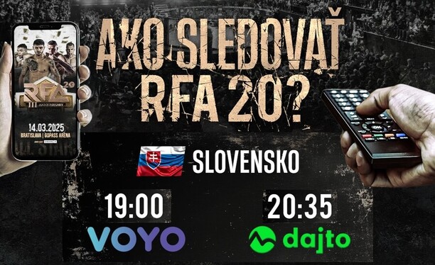 Ako sledovať RFA 20?