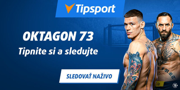 Tipnite si a sledujte Oktagon 73 naživo v Tipsporte!