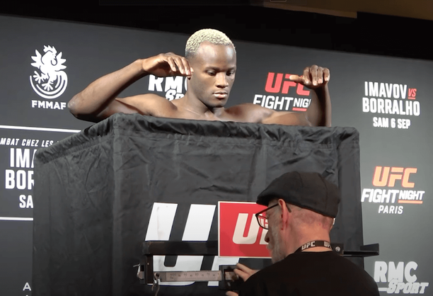 Losene Keita pred UFC v Paríži nenavážil.
