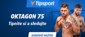 Tipujte a sledujte Oktagon 75 naživo na Tipsporte!