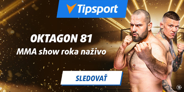 Sledujte Oktagon 81 naživo na&nbsp;Tipsport TV!