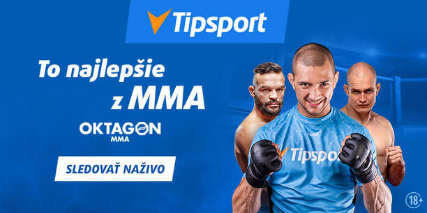 Sledujte Oktagon naživo na&nbsp;Tipsport TV!