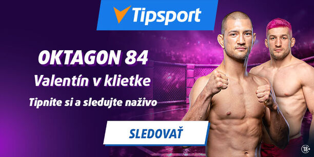 Tipujte a&nbsp;sledujte Oktagon 84 LIVE na&nbsp;Tipsporte!
