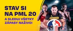Stav si na PML 20 a sleduj všetky zápasy naživo vo Fortune!