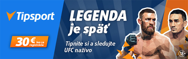 McGregor na&nbsp;TV Tipsport
