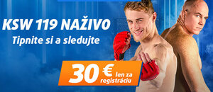 Stav si a sleduj KSW 119 naživo v Tipsporte!