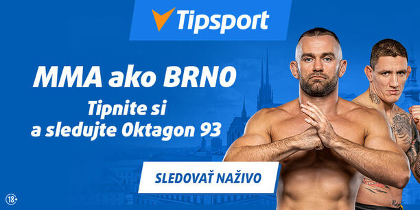 Stav si a&nbsp;sleduj Oktagon 93 naživo v&nbsp;Tipsporte!